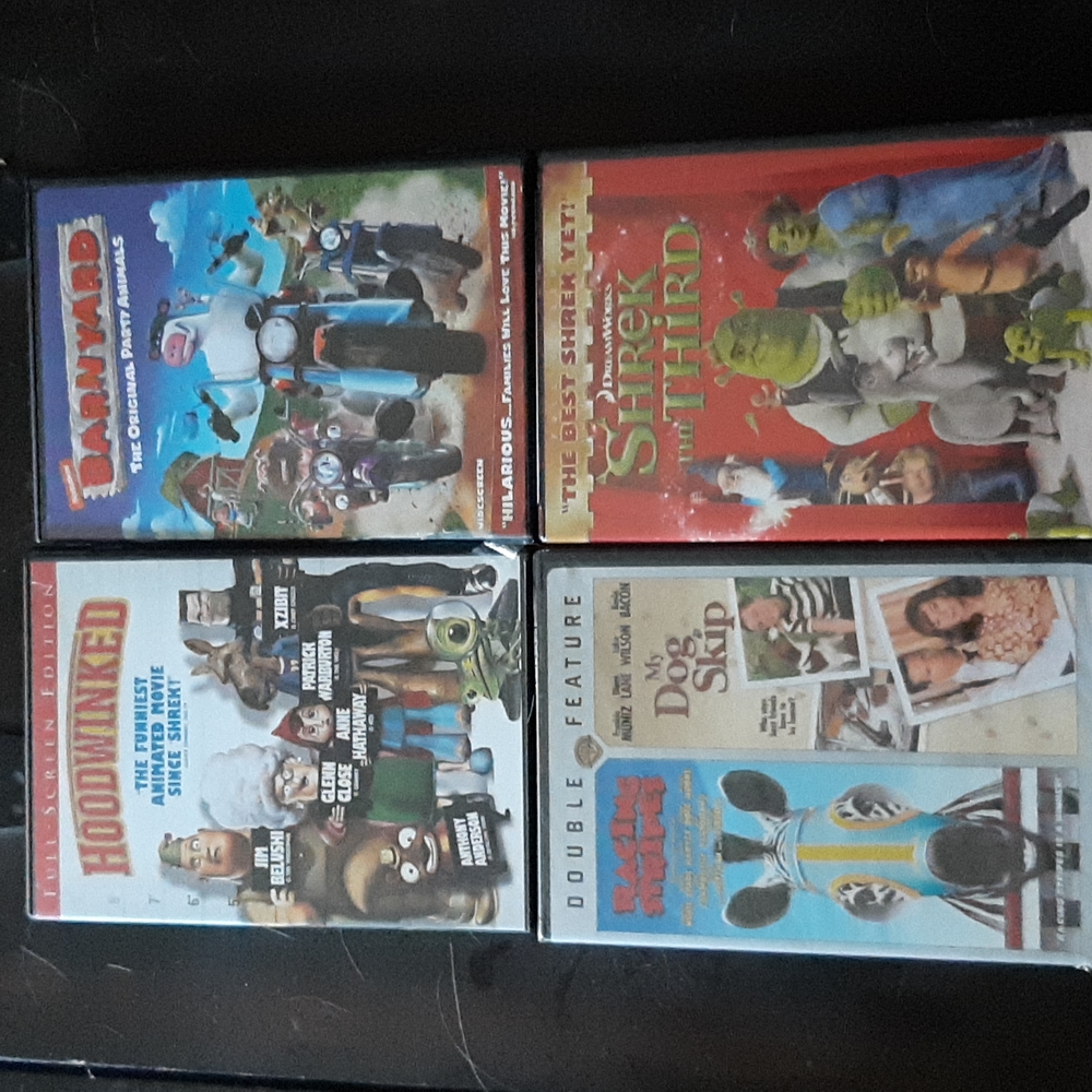 Children's DVD Lot of 4